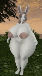 big_ass big_breasts breasts bubble_butt cleavage female ferialexonar furry huge_ass huge_breasts hyper_ass hyper_breasts nipples tagme thick_thighs wide_hips
