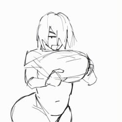 animated big_ass big_breasts boobs boobs_bigger_than_head boobs_closeup boobs_out boobs_pressed_on_glass breasts gif hair huge_breasts human kemkeem2 original original_character pulling_clothing pulling_own_clothes pulling_up_shirt revealing_breasts revealing_clothes