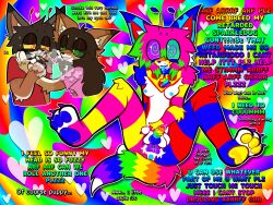 4:3 ableism ableist_slur ambiguous_gender animal_genitalia animal_penis animal_vulva antennae_(anatomy) anthro anus begging blowing_smoke blowing_smoke_on_another blue_anus bodily_fluids breasts breed canid canine canine_genitalia canine_vulva canis collar color_change coyote derp_eyes desperation dialogue drooling drugged drugs duo english_text excessive_drooling feet female genital_fluids genitals glistening glistening_genitalia glistening_nipples glistening_pawpads glistening_penis glistening_vulva heart_symbol herm hi_res hypnosis intelligence_loss intersex intersex/female joint knot laced lacing luckyfractal777 mammal marijuana mind_control multicolored_penis nipples pawpads paws penis precum presenting purple_vulva puzzle_piece rainbow rainbow_penis saliva slur small_breasts smoke sparkledogification sparklefur spiral spiral_eyes spread_vulva spreading stimming stripes substance_intoxication sweat text transformation vaginal_fluids vulva
