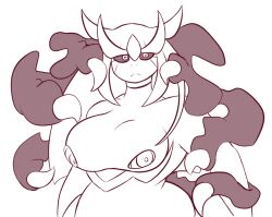 big_breasts breasts cleavage desire_(dewwydartz) dewwydarts dewwydartz female giratina huge_breasts pokemon pokemon_(species) tagme