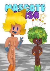 2016_rio_olympics 2boys 3d_background alternate_text background big_penis dark-skinned_male first_porn_of_character green_boots human humanization just_no leaf_hair male_only mascot mascoteverso mascotverse_(comic) moreina_star moreina_star_nsfw naked naked_male nipples nude olympics open_mouth penis portuguese_text removed_watermark self_upload small_penis talismanstikh teenager text tom_(mascot) tom_(mascotverse) vinicius_(mascot) vinicius_(mascotverse) white_background yellow_hair younger_male