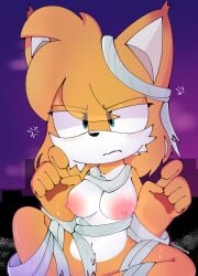 female_only halloween nine_(sonic_prime) rule_63 sega sonic_(series) sonic_prime sonic_the_hedgehog_(series) tails_the_fox tailsko thecoffedumbs