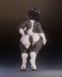 anthro anus caprine futa_only futanari goat horsecock horsecock_futanari leodamodeler monster_girl penis vivian_(leodamodeler)