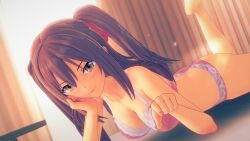 amasawa_ichika breasts classroom_of_the_elite koikatsu lingerie solo youkoso_jitsuryoku_shijou_shugi_no_kyoushitsu_e