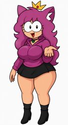 ai_generated big_breasts breasts cat_ears edited female shipy the_shipy_sea thick_thighs
