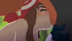 2d 2d_animation all_the_way_to_the_base animated balls_deep blowjob deep_blowjob deepstroke deepthroat face_fucking forced_oral houndoom knot may_(pokemon) nintendo oral oral_knotting oral_only penis_in_mouth penis_in_throat pokemon pokephilia swallowing_penis_while_deepthroat throat_bulge throat_fuck throat_swabbing zoophilia