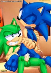 2boys anal anal_sex anthro anus ass ball_gag balls barefoot bbmbbf blush bondage cum_on_penis feet forced_yaoi gay male male/male male_only male_rape_victim mobian_(species) mobius_unleashed one_eye_closed palcomix penis rape rope rope_bondage scourge_the_hedgehog sega sex sonic_(series) sonic_the_hedgehog sonic_the_hedgehog_(series) teeth yaoi