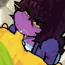 1080p 1boy 1girls 2girls alternate_version_available animated anthro balls blowjob blowjob_only blush brown_hair bubble bully cheek_bulge clothed clothed_female clothed_female_nude_male clothed_sex cum cum_bubble cum_in_mouth cum_inside deepthroat deltarune deltarune_chapter_2 dialogue dinosaur_girl edit english_text eyes_rolling_back face_fucking faceless_male fellatio female green_clothing hi_res highres human human_on_anthro human_penetrating humanoid_genitalia humanoid_penis interspecies kneeling_oral_position kris_(deltarune) larger_female longer_than_30_seconds looking_at_partner looking_up male messy_hair monster monster_girl mp4 music no_pants noelle_holiday on_knees penis pixel_art public_sex purple_body purple_hair reptile reptile_humanoid saliva saliva_bubble saliva_drip saliva_on_penis scalie shirt_only shorter_than_one_minute size_difference sloppy sloppy_blowjob smaller_male smile smirk smug_face smug_grin sound sound_edit sound_effects straight susie_(deltarune) sweater tagme talking teasing text text_box undertale undertale_(series) video yellow_body yellow_eyes yosnsfw