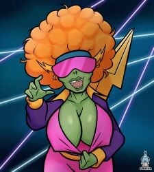 1girls breasts curvy electric_slide_(pvz) electronic_arts feetfish female female_focus female_only plants_vs_zombies plants_vs_zombies:_battle_for_neighborville popcap pussy solo solo_female undead vagina zombie zombie_(pvz) zombie_girl