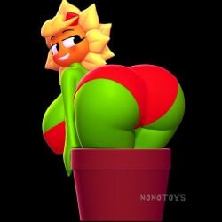 ass ass_up big_ass big_breasts breasts deviantart_link electronic_arts fat_ass female female_focus female_only figure figurine flower_girl green_pipe humanoid humanoid_female humanoid_only nonotoys photo plant_girl plant_humanoid plants_vs_zombies plants_vs_zombies:_heroes popcap_games red_goggles sexual_pose solar_flare_(pvz) solo solo_female