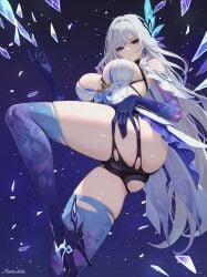 skirk (genshin impact) from genshin impact by moetsukita