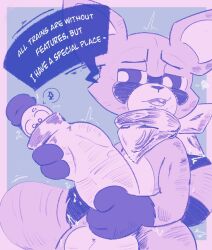 rambley raccoon from indigo park by badartist