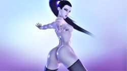 3d demolljok female female honey_select overwatch simple_background studio_neo widowmaker