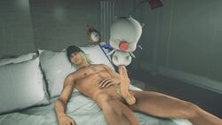 1boy 3d abs ambiguous_gender anal_penetration anal_sex animated ass_juice blonde_hair derek_sfm erection final_fantasy final_fantasy_xiii interspecies male male_only moogle muscle muscles muscular muscular_male nude penetration penis reverse_cowgirl_position riding sitting_on_penis size_difference snow_villiers sound source_filmmaker tagme testicles thrusting_into_ass video