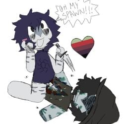 azure_(forsaken) blush blush blushed_face blushing_male clothes clothing corpse corpse_fuck crossed_eyes cultist dagger dark_hair dead dead_body decay decayed decaying dick flies flies_for_smell forsaken_(roblox) gloves gloves_on hand_on_cheek hand_on_face hand_on_head hat heart heart_symbol holding_dagger holding_knife holding_object holding_weapon knife lying_down lying_on_back lying_on_ground maggot maggots murder murdered murderer necrophilia no_pants organs penis penis_out rape rotting rotting_flesh self-harm self-harm_scar self-harm_scars sex slit_wrist small_penis sub_on_top text two_time two_time_(forsaken) visible_penis