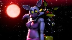 3d 4k animatronic black_body blood_moon dark_mangle_(fnaf) dark_mangle_(zajcu37) disboi215 female five_nights_at_freddy's five_nights_at_freddy's:_sister_location five_nights_at_freddy's:_the_stories five_nights_at_freddy's_2 fnaf fox fox_ears fox_girl fox_tail full_moon glowing_eyes highres lipstick mangle_(fnaf) mangle_(zajcu37) medium_breasts moon night night_sky nighttime panties pink_body pink_nipples pink_panties pink_shorts red_cheeks red_eyes red_lipstick red_moon red_sky robot rosy_cheeks sfm shiny_body shorts source_filmmaker starry_sky topless topless_female white_body yellow_body yellow_eyes yellow_nipples yellow_panties yellow_shorts zajcu37