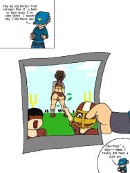 1girl2boys 1girls 2boys 2boys1girl 2d 2d_(artwork) 2d_artwork artist_request ass ass_bigger_than_head ass_focus back_view black_hair bubble_ass bubble_butt builder_(dead_ahead) butt_focus cheerleader cheerleader_costume cheerleader_outfit cheerleader_uniform cheerleading_uniform clothed clothed/nude clothed_female clothes clothing curvaceous curvaceous_female curvaceous_figure curves curvy curvy_ass curvy_body curvy_female curvy_figure curvy_hips dead_ahead female funny hair hair_ornament long_hair looking_at_viewer meme meme_reference naked naked_female no_panties nude nude_female panties partially_clothed pepper_(dead_ahead) photo picture picture_(object) picture_frame pixel pixel_(artwork) pixel_art pixelated police police_hat police_officer police_uniform policewoman pussy pussy_focus pussy_lips pussy_peek redneck_(dead_ahead) seductive seductive_body seductive_look standing stockings vagina white_background white_skinned_female white_skinned_male young young_female younger_female younger_male