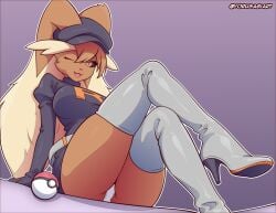 big_ass big_breasts breasts bubble_butt female furry huge_ass huge_breasts lopunny pokemon pokemon_(species) tagme thick_thighs wide_hips yorusagi