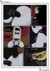 1boy 1femboy 1futa 1girls anal anal_sex balls big_ass big_balls big_breasts big_butt big_penis breasts comic comic_page comic_panel cum cum_in_ass cum_inside cyn_(murder_drones) dialogue el_godoned78_xd female femboy futa_on_femboy futa_on_male futa_only futanari huge_ass huge_cock intersex male murder_drones n_(murder_drones) penetration penis robot robot_girl robot_humanoid robot_penis sex v_(murder_drones) white_body white_hair x-ray x_ray_view