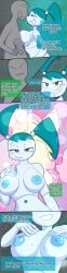absurd_res anon anthro big_breasts black_eyes blue_hair blush blush_lines bodily_fluids brainwashed brainwashing breast_squish breasts breasts_on_chest building closed_eyes comic comic_page corrupted corruption dialogue dominant dominant_male drooling duo evil_face evil_grin evil_look female femsub fingers french_kissing glowhorn hair hand_on_breast hand_on_own_breast hi_res humanoid hypnosis imminent_sex jenny_wakeman kiss_on_lips kissing licking licking_tongue light lighting long_image looking_up machine male male/female maledom mind_alteration mind_control my_life_as_a_teenage_robot navel nickelodeon nipples nude open_mouth personality_change ponytail presenting robot robot_humanoid saliva screw simple_background smile smug smug_grin squish submissive submissive_female sweat sweatdrop talking_to_another tall_image tongue tongue_out