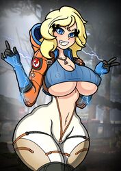 wattson (apex legends) from apex legends by coldsixthousand
