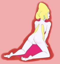 2019 absurd_res anthro anus ass bent_over blush digital_media_(artwork) feet gaping girly hi_res humanoid jirachi legendary_pokemon looking_at_viewer looking_back male nintendo open_mouth penis pheanir pokémon_(species) pokemon pokemon_(species) pokemon_rse pokemorph simple_background solo spread_legs spreading talisman teal_eyes testicles video_games white_skin yellow_skin