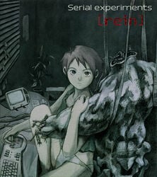 1girls clothing female lain_iwakura panties serial_experiments_lain tagme