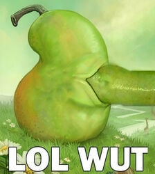 food green_skin inanimate meme pear penis text the_biting_pear_of_salamanca