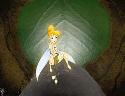 1girls disney disney_fairies fairy female female_only neverland peter_pan_(disney) solo tagme tinker_bell