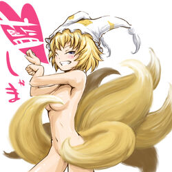 ran yakumo from touhou by utauinu
