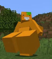 1girls 3d areolae ass barefoot breasts citrus_(orangejuicemann) completely_nude completely_nude_female female female_only full_body huge_ass huge_breasts minecraft minecraft_mod naked naked_female nipples nude nude_female orangejuicemann original solo solo_female tagme twerking video