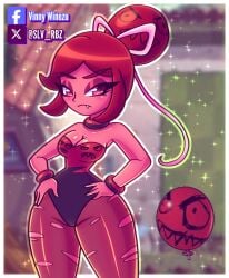 1girls anthro anthrofied ass ballon_(pvz) balloon breasts female gijinka humanized object personification plant_humanoid plants_vs._zombies plants_vs_zombies popcap_games pussy slv_rbz