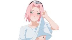 1girls blush bob_cut boob_tattoo boobs boobs_out breast_tattoo breasts breasts_out cute female female_focus female_only flashing flashing_breasts forehead_protector green_eyes haruno_sakura headband hi_res high_resolution highres kunoichi light-skinned_female light_skin looking_away looking_to_the_side medium_breasts medium_hair naruto naruto_(classic) naruto_(series) netorare no_bra nose_blush ntr pale-skinned_female pale_skin perky_breasts pink_hair pinup qos qos_tattoo queen_of_spades_symbol queen_of_spades_tattoo sakura_haruno sakura_haruno(genin) shirt_lift shirt_up shonen_jump shoulder_length_hair shounen_jump shueisha smile smiling solo solo_female solo_focus spiky_hair studio_oppai t-shirt tattoo tease teasing teasing_viewer teen teen_girl teenage_girl teenager tits tits_out tomboy tramp_stamp very_high_resolution weekly_shonen_jump weekly_shounen_jump white_background