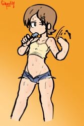 aioi yuuko from nichijou by ghastlypann