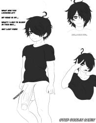 femboy goth_boy huge_cock male oc penis small_but_hung smaller_male the_goblin_cabin