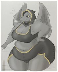 aimbot-jones bbw big_breasts breasts cleavage female furry huge_breasts overweight tagme thick_thighs wide_hips