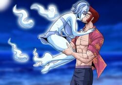 1boy 1boy1girl 1girls big_ass big_breasts big_thighs breasts bust busty clover_(numh) curvaceous curvy curvy_figure digital_media_(artwork) female ghost ghost_girl grey_(numh) hips hourglass_figure huge_ass huge_breasts huge_thighs humanoid large_ass large_breasts large_thighs legs light-skinned_female light_skin male mature mature_female mature_male notice_us_monster_hunter original original_character original_characters slim_waist straight thick thick_hips thick_legs thick_thighs thighs voluptuous waist wide_hips