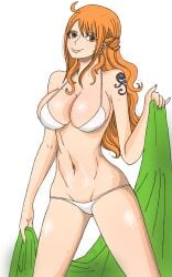 1girls codornizmannn female nami_(one_piece) one_piece solo solo_female tagme