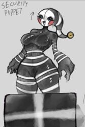 marionette (fnaf) from five nights at freddy's by yufishart