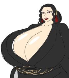 female muzan from demon slayer by momiji (artist)