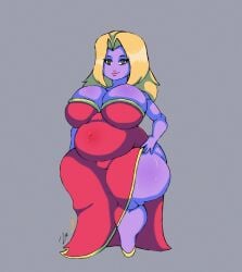 blonde_hair jynx pokemon pokemon_(species) yellow_eyes