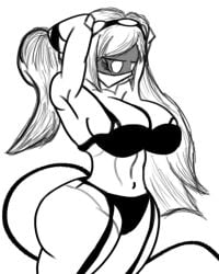 artist_request bikini female female_only garter_straps j_(murder_drones) murder_drones robot_girl source_request tagme