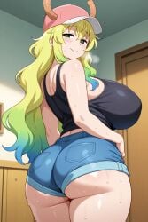 ai_generated kobayashi-san_chi_no_maidragon lucoa lucoa_(maidragon) quetzalcoatl_(dragon_maid)