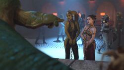 3d 4girls alexbridger alien alien_girl alien_humanoid background_characters belly_dancer belly_dancer_outfit boba_fett braided_hair breasts brown_eyes brown_hair chain_leash chained dancer dancer_outfit female femsub green_skin harem harem_girl harem_outfit human jabba's_palace jabba_the_hutt large_breasts light_blue_skin loincloth long_hair lyn_me mandalorian mandalorian_armor medium_breasts multiple_girls oola pale_blue_skin princess_leia_organa rodian see-through_clothing slave slave_bikini slave_collar slave_leia slave_outfit slavegirl star_wars submissive_female transparent_clothing twi'lek