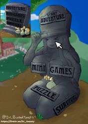 1girls anthro anthrofied ass breasts female gijinka grave humanized menu_(pvz) object personification plant_humanoid plants_vs._zombies plants_vs_zombies popcap_games pussy sr_burned_toasty