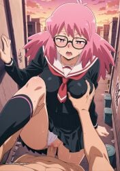 ai_generated ass big_ass blush breasts cleavage collarbone curvy cute female haneyama_kazuho highres hips huge_ass large_ass large_breasts legs my_hero_academia nose_blush self_upload sexy slim_waist solo solo_focus thick_ass thick_thighs trezuya waist wide_hips