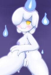 absurd_res anthro anus ass ass_grab blush breasts butt_grab candle female fire generation_5_pokemon genitals goo_creature goo_hair goo_humanoid hair hand_on_ass hand_on_butt hi_res humanoid litwick looking_at_viewer looking_back nintendo nipples nsfwbloom pokemon pokemon_(species) pseudo_hair pussy simple_background slime smile solo thick_thighs vulva yellow_eyes