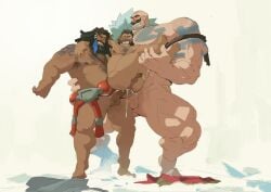 3boys abs anal anal_sex bald bald_male balls bara beard big_balls big_dom_small_sub big_muscles big_pecs big_penis blush braum brown_hair carrying carrying_partner chest_hair chest_tattoo cum cum_drip cum_in_ass cum_inside cum_on_ass cum_on_balls cum_on_body cum_on_penis cumshot daddy dilf dominant dominant_human dominant_male domination double_anal double_penetration ejaculation erection gay group group_sex hair hairy hairy_chest hairy_male happy_trail holding_partner huge_muscles huge_pecs human human_dominating_human human_on_human human_penetrated human_penetrating human_penetrating_human hunk larger_human larger_male league_of_legends leg_hair long_hair malcolm_graves male male/male male_focus male_only male_penetrated male_penetrating male_penetrating_male mature mature_male moustache muscular muscular_human muscular_male naked naked_male nipples nude orgasm orgy pecs penetration penis penis_in_ass pubic_hair rcamerion riot_games sex simultaneous_orgasms size_difference smaller_human smaller_male smaller_penetrated stand_and_carry_position standing standing_sex submissive submissive_human submissive_male sweat tattoo threesome trio two_doms_one_sub udyr yaoi