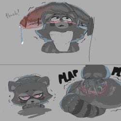rambley raccoon from indigo park by katovox