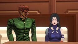 2girls 3d 3d_animation animated ass ass ass_focus blender blonde_hair breasts daitomodachi daki_(daitomodachi) earrings fourth_wall huge_ass huge_breasts kakyoin_waifu_connoisseur leotard long_hair marvel marvel_comics marvel_rivals mech_suit mp4 ninja noriaki_kakyoin presenting_ass psylocke psylocke_(marvel_rivals) psylocke_(vengeance) purple_leotard seductive_look shounen_jump showing_ass sound stardust_crusaders tagme tan_skin thick_ass thick_butt thick_thighs tongue tongue_out video voice_acted